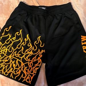 KILL CREW Flame Shorts size Medium